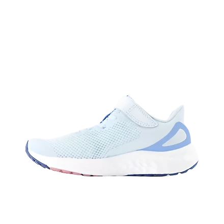 New Balance Girl's Fresh Foam Arishi v4 Lace with Top Strap Frosted Glass