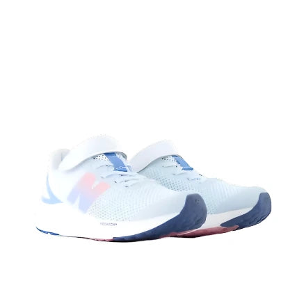 New Balance Girl's Fresh Foam Arishi v4 Lace with Top Strap Frosted Glass