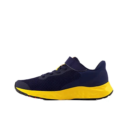 New Balance Boy's Fresh Foam Arishi v4 Lace with Top Strap - Team Navy