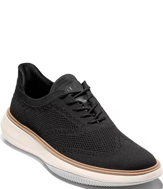 Cole Haan Men's Phaze Stitchlite Quick-on Oxford - Black/Natural/Ivory