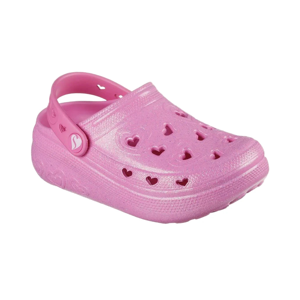 Foamies by Skechers Girls Cutie Pop - Very Cutesy Sandals - Hot Pink