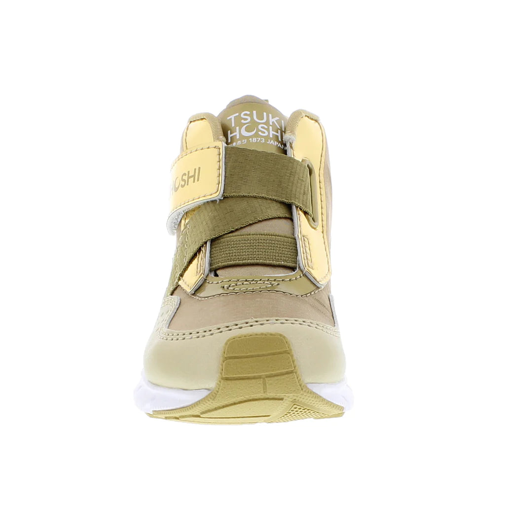 Tsukihoshi Youth Waterproof Tokyo (Sizes 1.5 - 5) - Gold/Honey