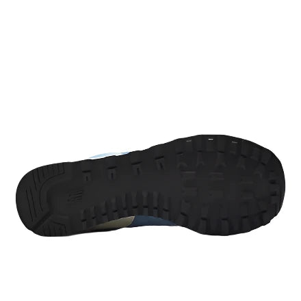 New Balance Men's 574 Sneaker - Shoreline Blue with Stillwater