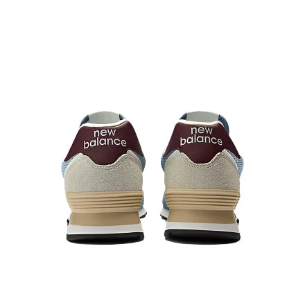 New Balance Men's 574 Sneaker - Shoreline Blue with Stillwater