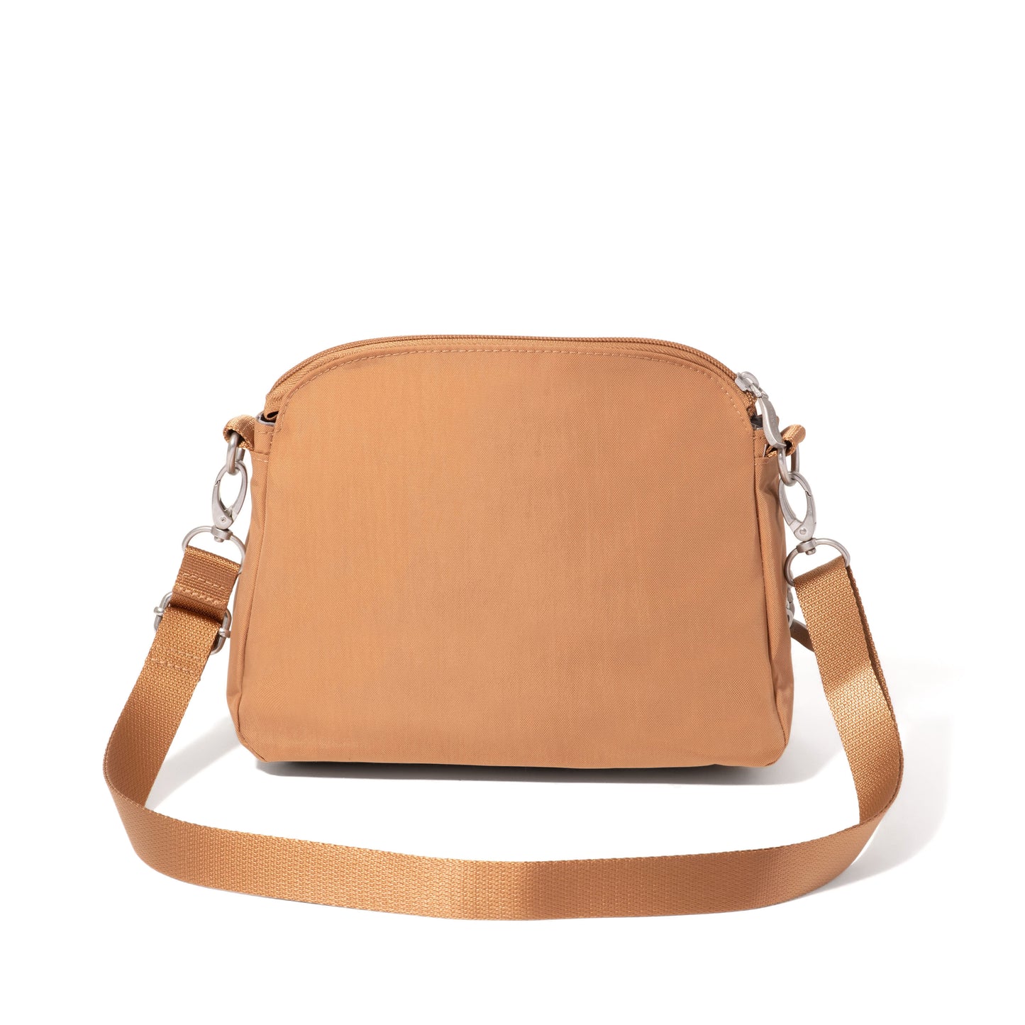 Baggallini Women's Coastal Flip Lock Camera Bag Crossbody - Acorn