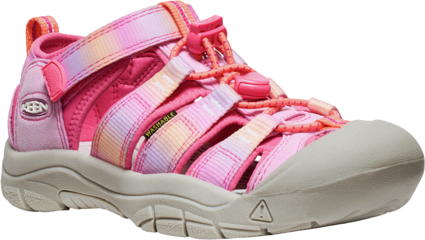 Keen Big Kids' (Sizes 1-7) Newport H2 Youth Sandal - Hot Pink/Orchid Petal