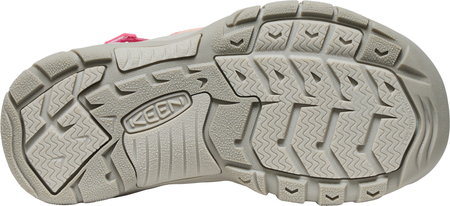 Keen Big Kids' (Sizes 1-7) Newport H2 Youth Sandal - Hot Pink/Orchid Petal