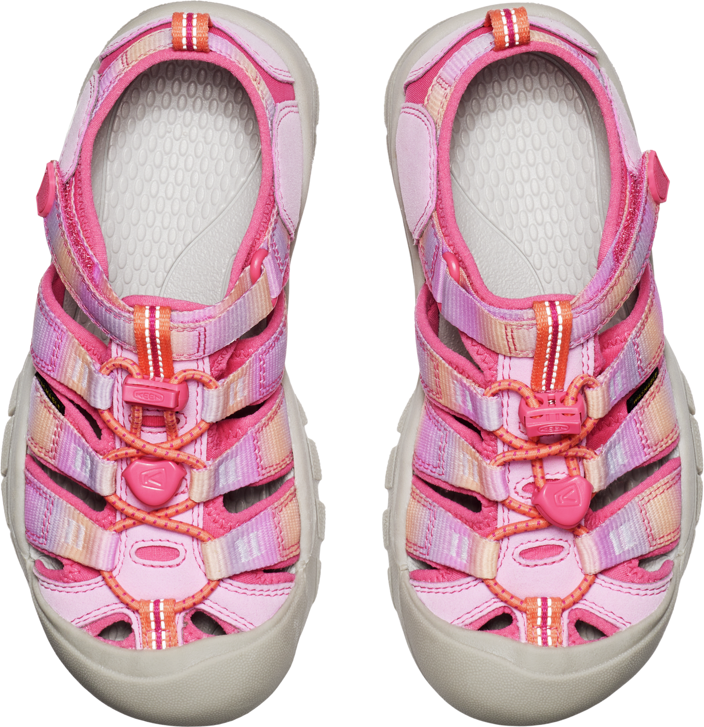 Keen Big Kids' (Sizes 1-7) Newport H2 Youth Sandal - Hot Pink/Orchid Petal