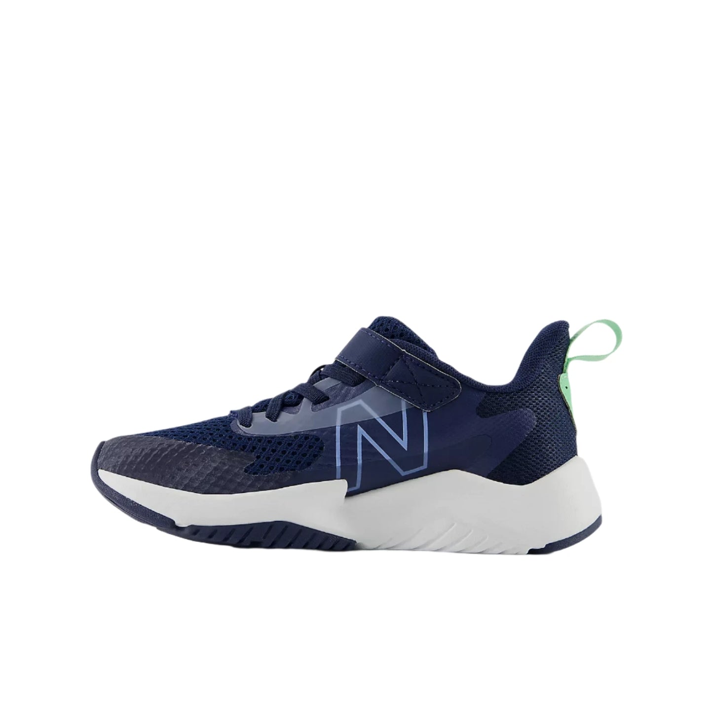 New Balance Kids Rave Run v2 Bungee Lace With Top Strap Sneaker - Team Royal