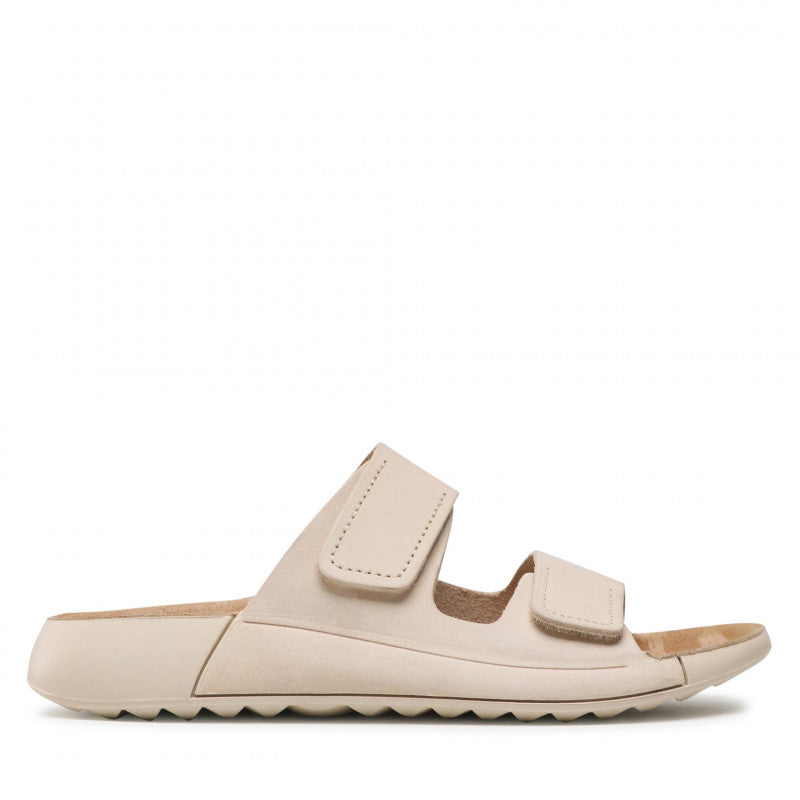 side view of sandal ECCO Women's 2nd Cozmo Sandals - Limestone