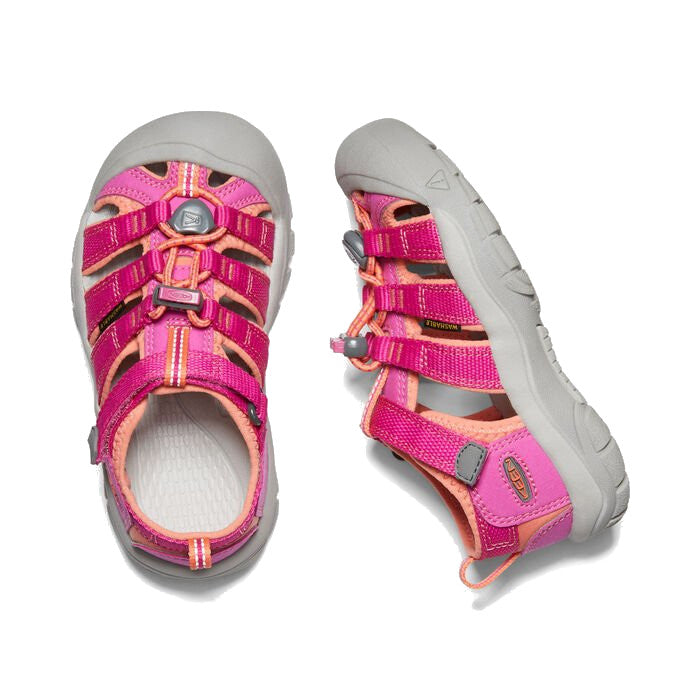 Keen Little Kids' Newport H2 Sandal - Very Berry/Fusion Coral