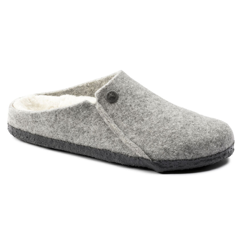 Birkenstock Unisex Zermatt Shearling Wool Felt - Light Gray