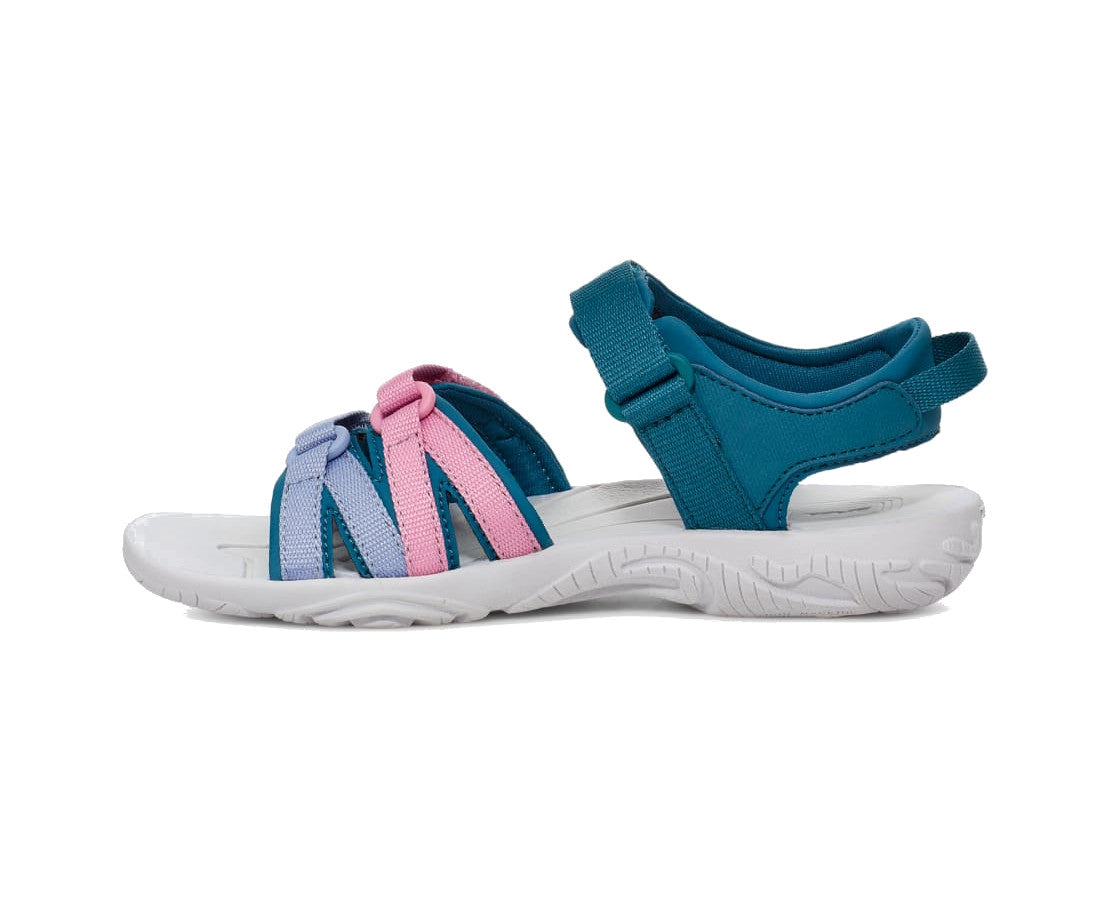 Teva Youth Tirra (Sizes Big Kids' 4 - 7) - Blue Coral Multi