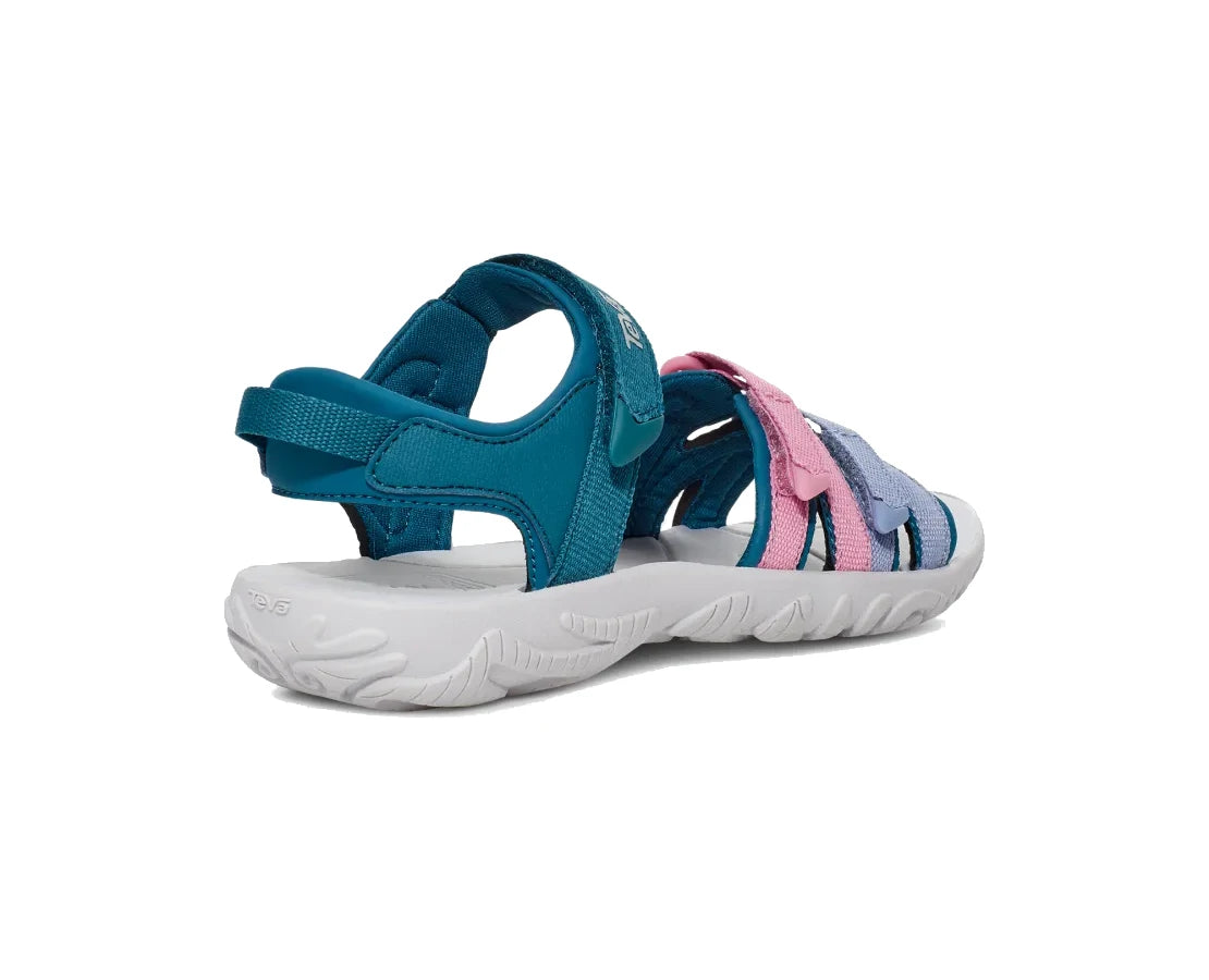 Teva Youth Tirra (Sizes Big Kids' 4 - 7) - Blue Coral Multi