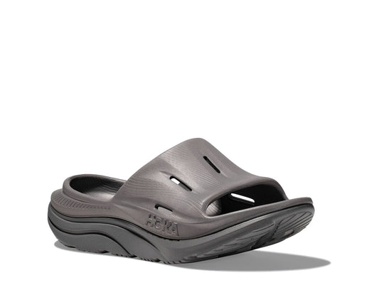 HOKA Ora Recovery Slide 3 Sandal - Grey/Grey