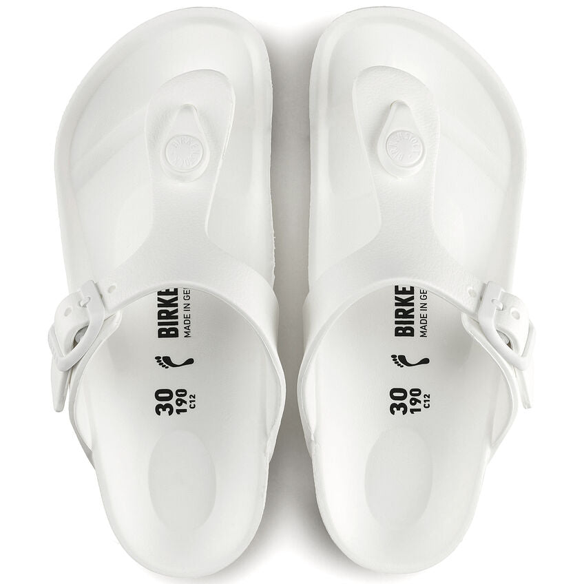 Birkenstock Kids Gizeh EVA Sandal - White