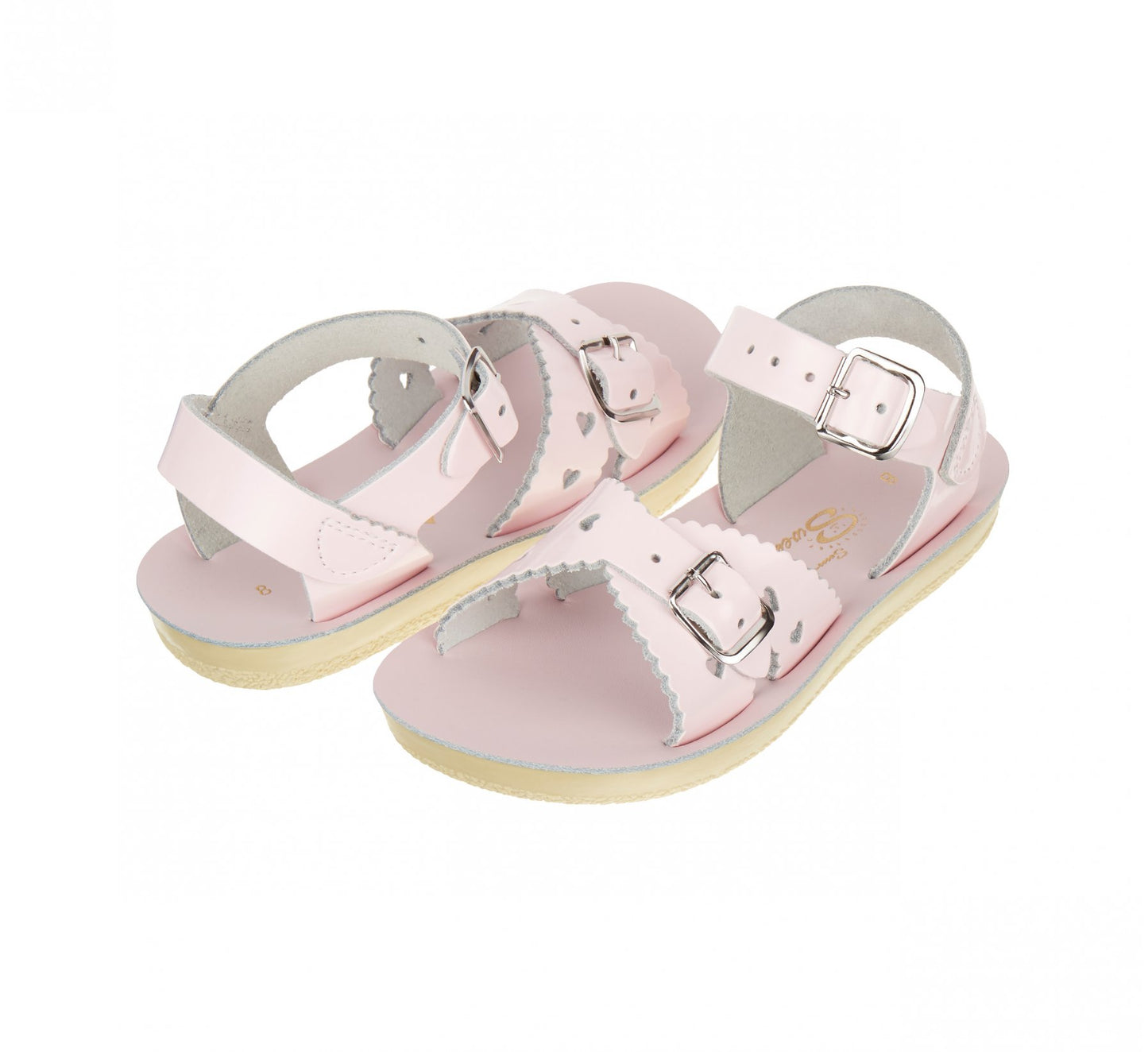 Salt Water Kids Sweetheart Sandal - Shiny Pink