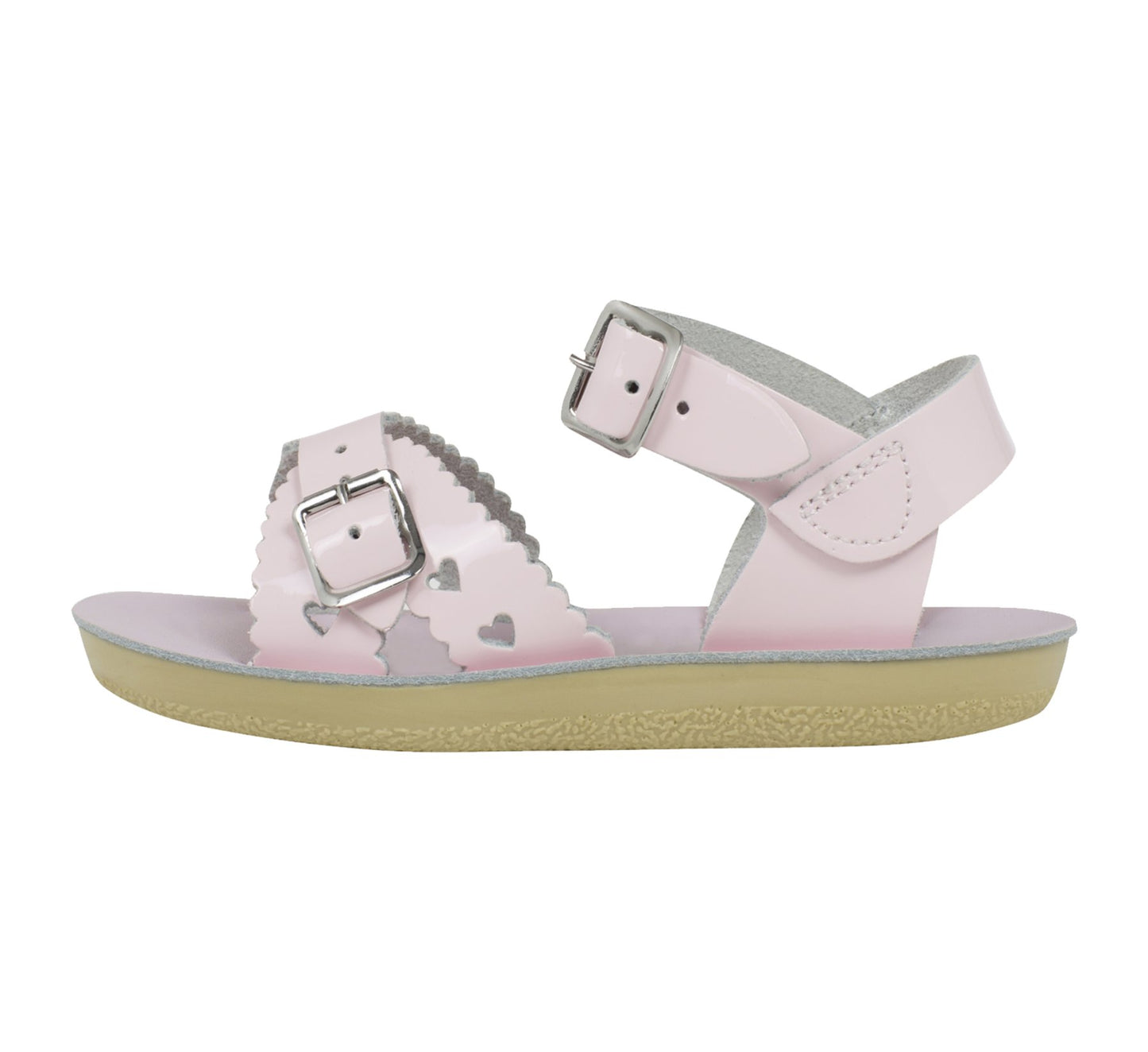 Salt Water Kids Sweetheart Sandal - Shiny Pink