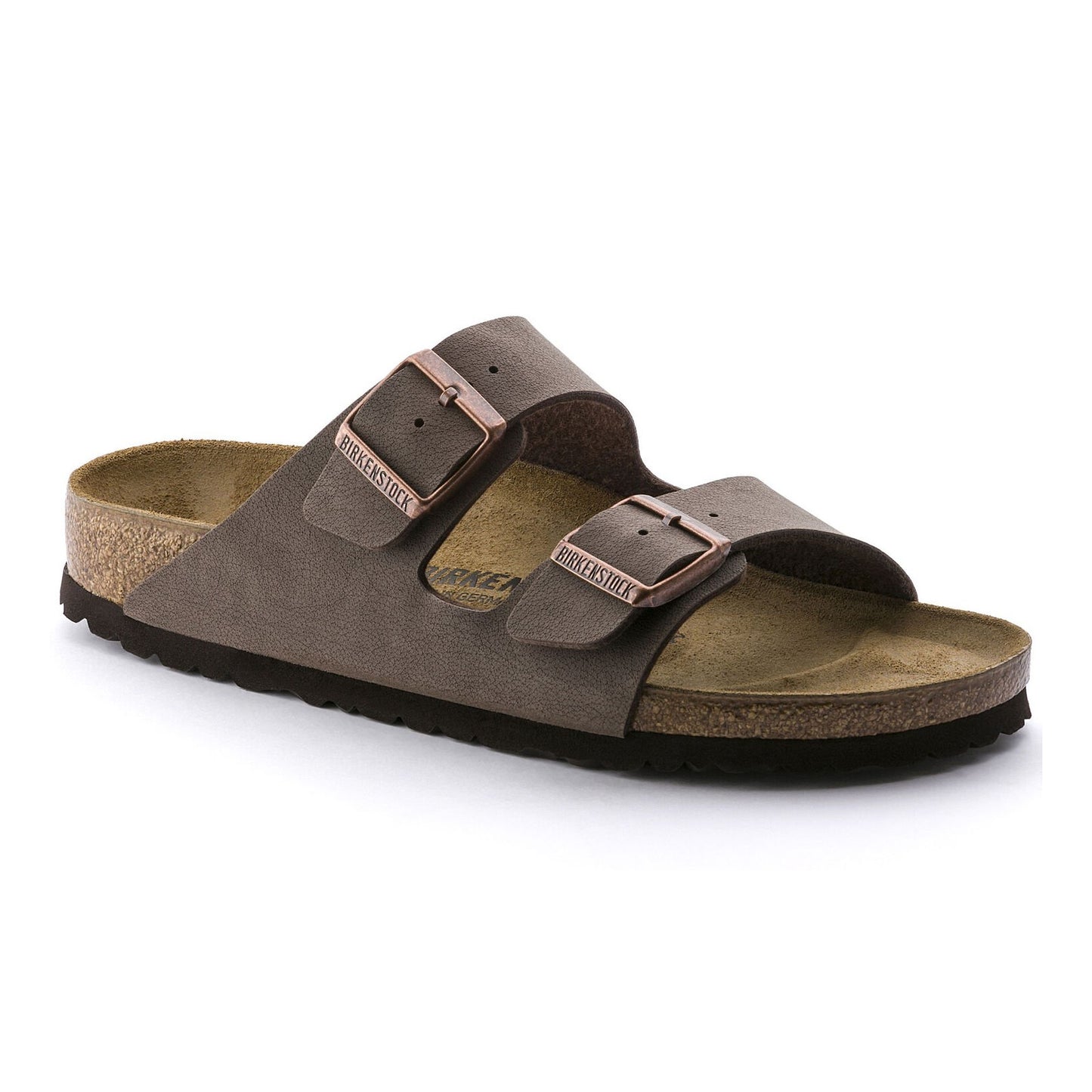 Birkenstock Unisex Arizona Birkibuc - Mocha