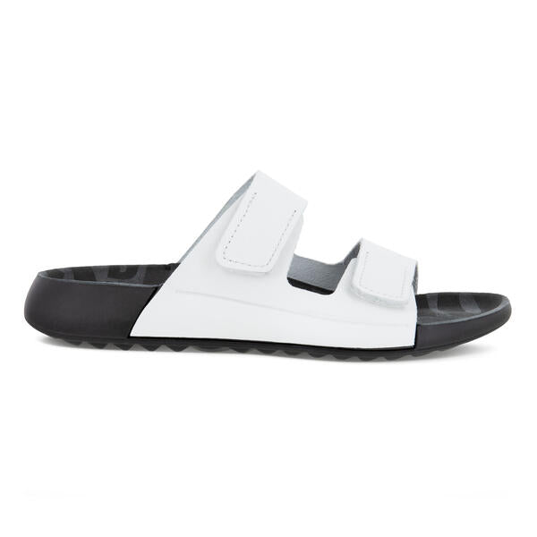 Ecco Women's 2nd Cozmo Two Band Slide - Bright White