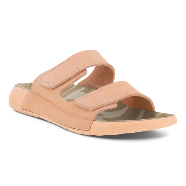 Ecco Women's 2nd Cozmo Two Band Slide - Dusty Peach