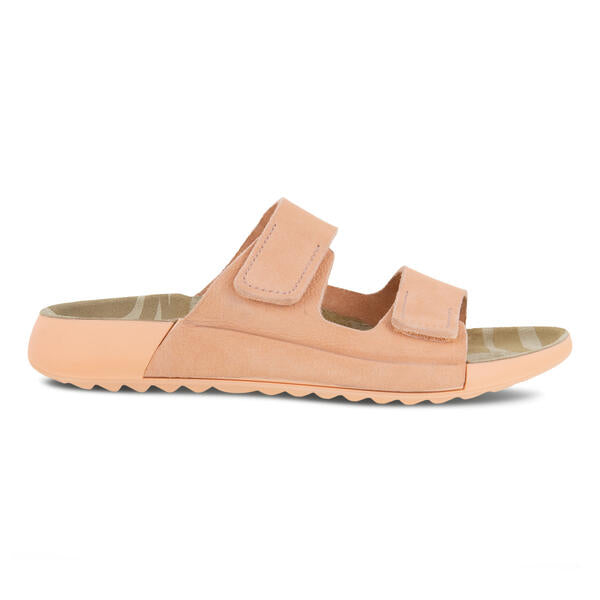 Ecco Women's 2nd Cozmo Two Band Slide - Dusty Peach