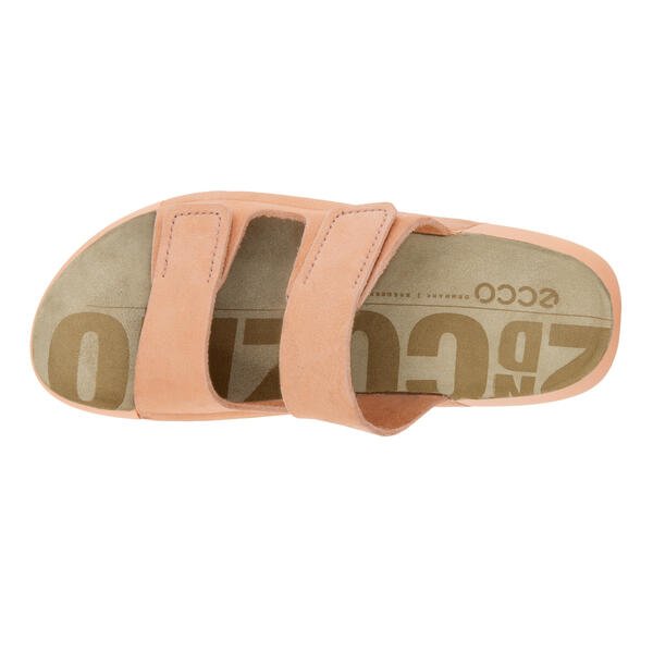 Ecco Women's 2nd Cozmo Two Band Slide - Dusty Peach