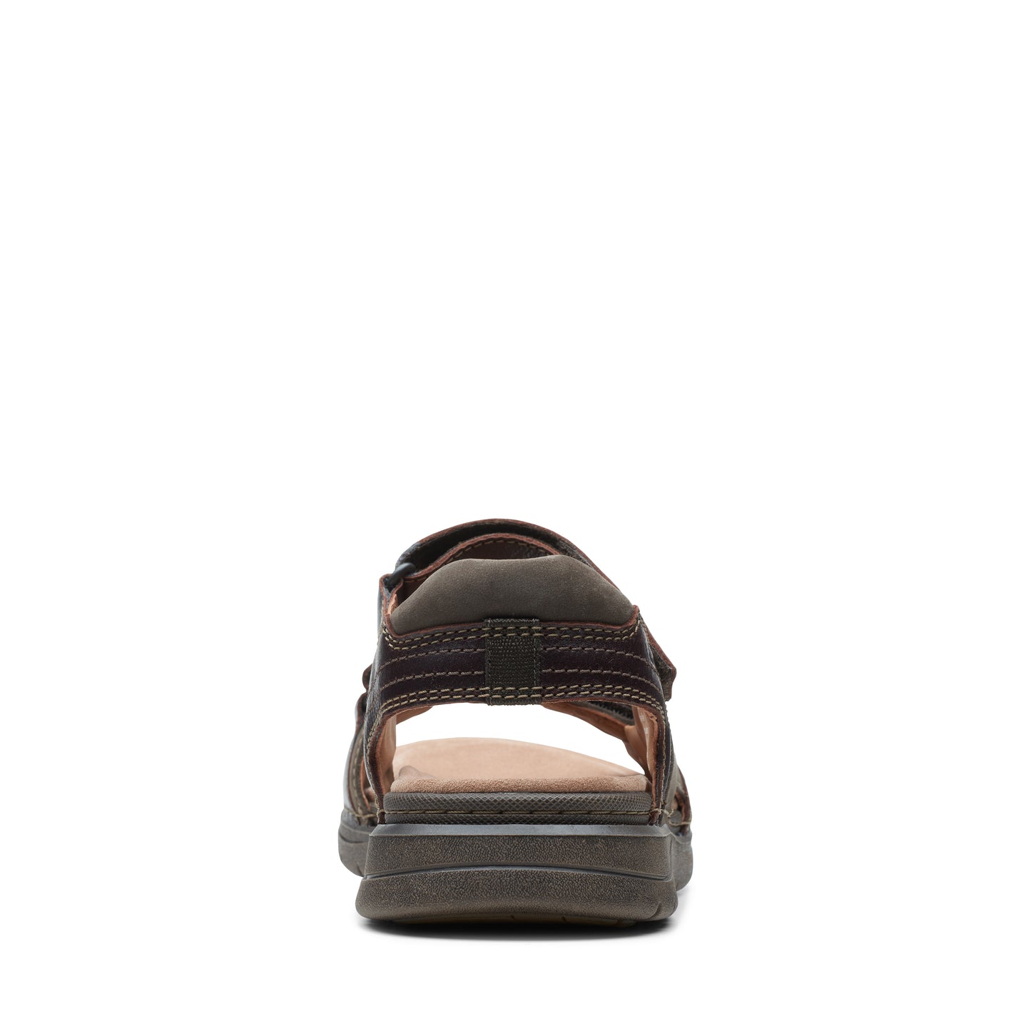 Clarks Men's Nature Trek Sandal - Mahogany