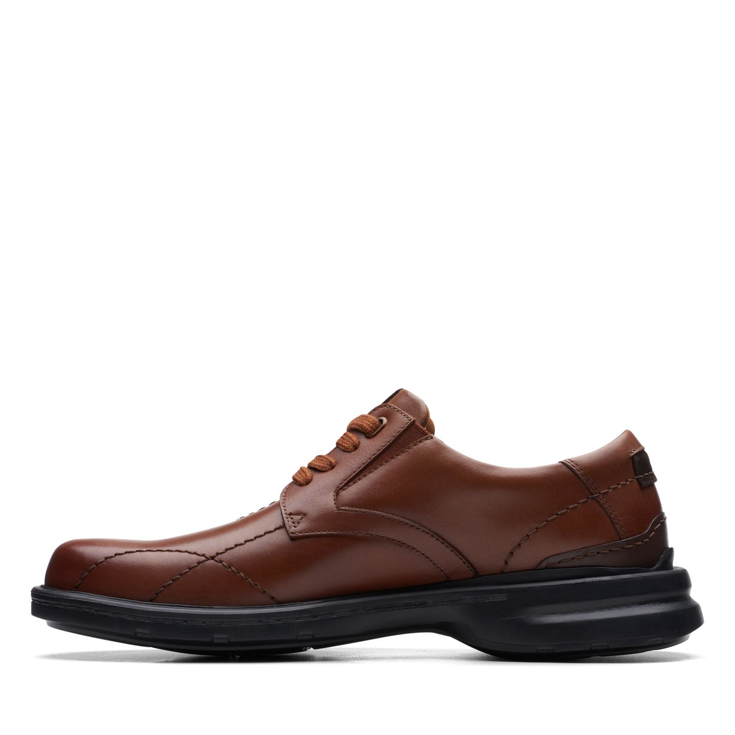 Clarks Men's Gessler Lace - Dark Tan Leather