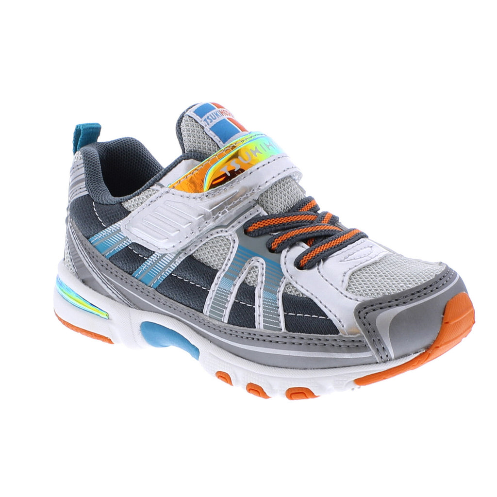 Tsukihoshi Youth Storm - Silver/Gray (Big Kids sizes 1.5 to 5)