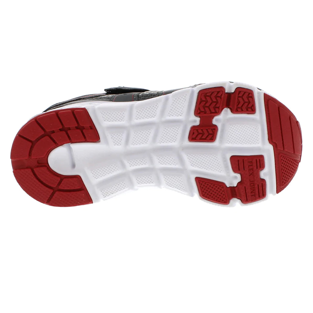 Tsukihoshi Child Velocity - Graphite/ Red (Sizes 7 to 1)