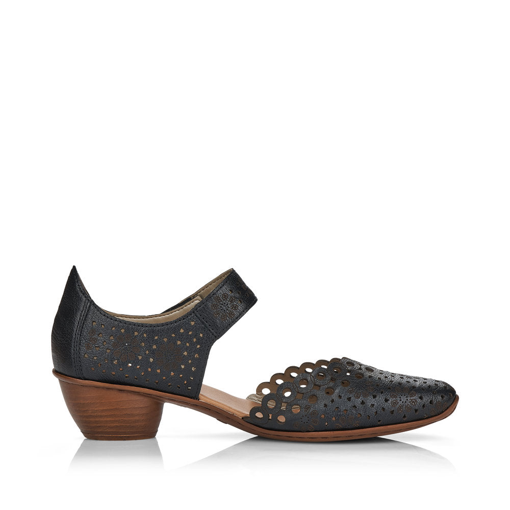 Rieker Women's Mirjam 43753-00 - Black
