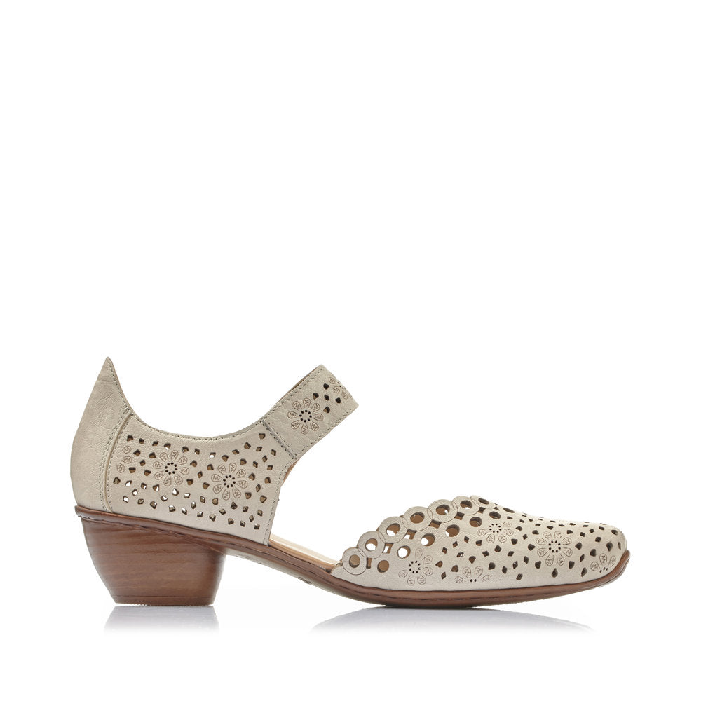 Rieker Women's Mirjam 43753-60 - Crema