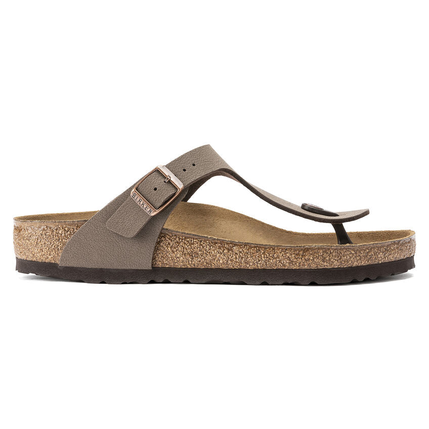 Birkenstock Women's Gizeh Birko-Flor Sandal - Mocha