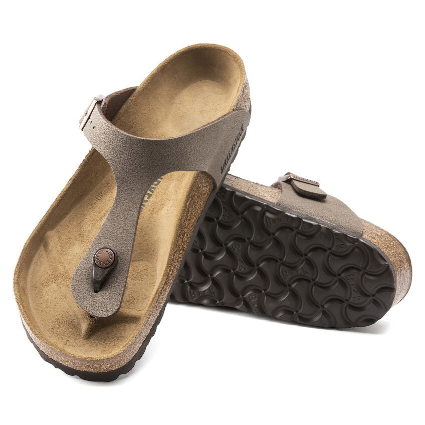 Birkenstock Women's Gizeh Birko-Flor Sandal - Mocha