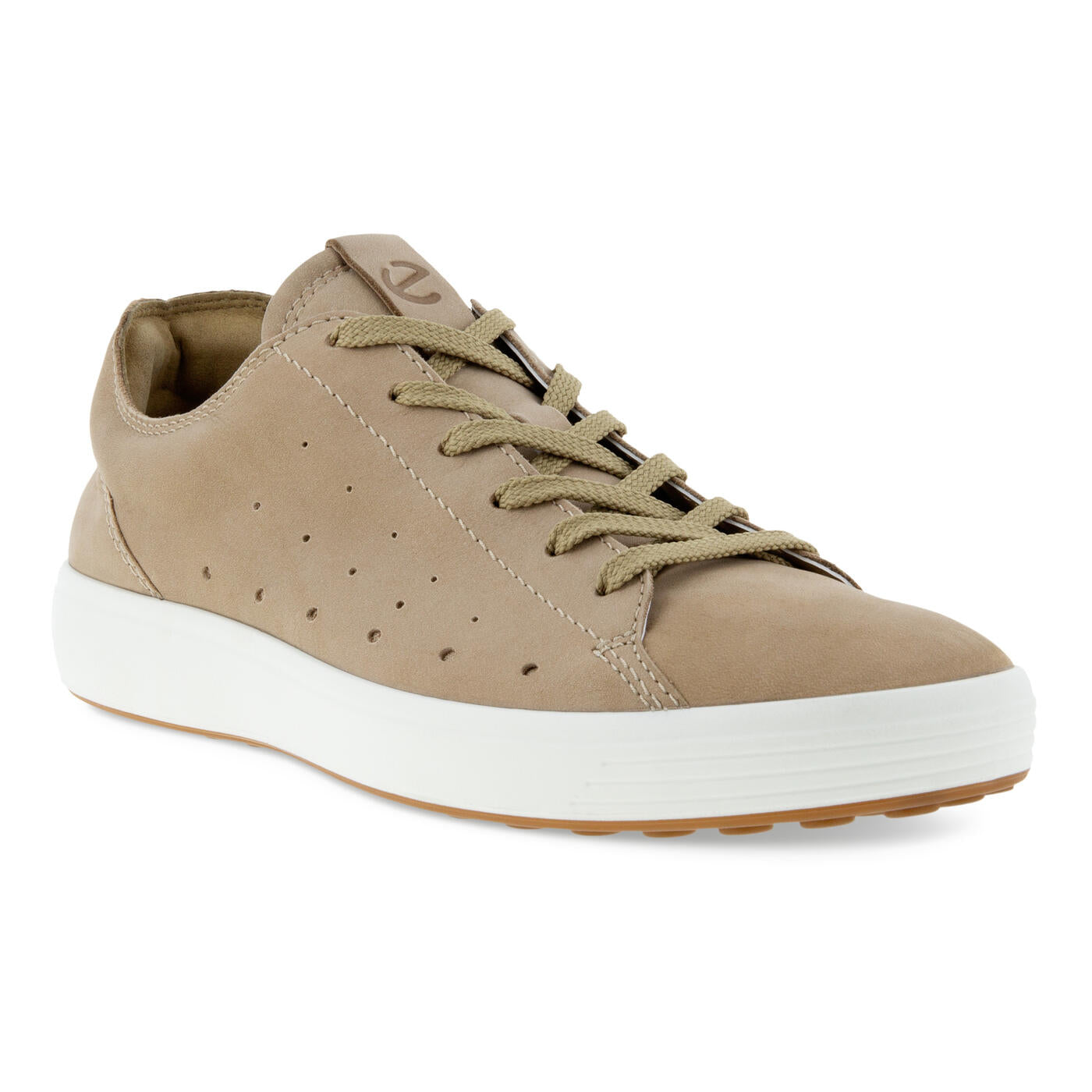 ECCO Men s Soft 7 Sneaker Nutmeg Brown Alamo Shoes