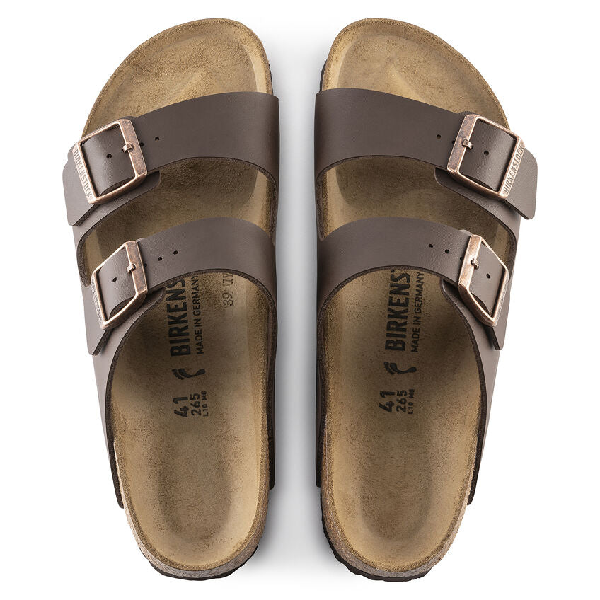 Birkenstock Unisex Arizona Birko-Flor Sandal - Dark Brown