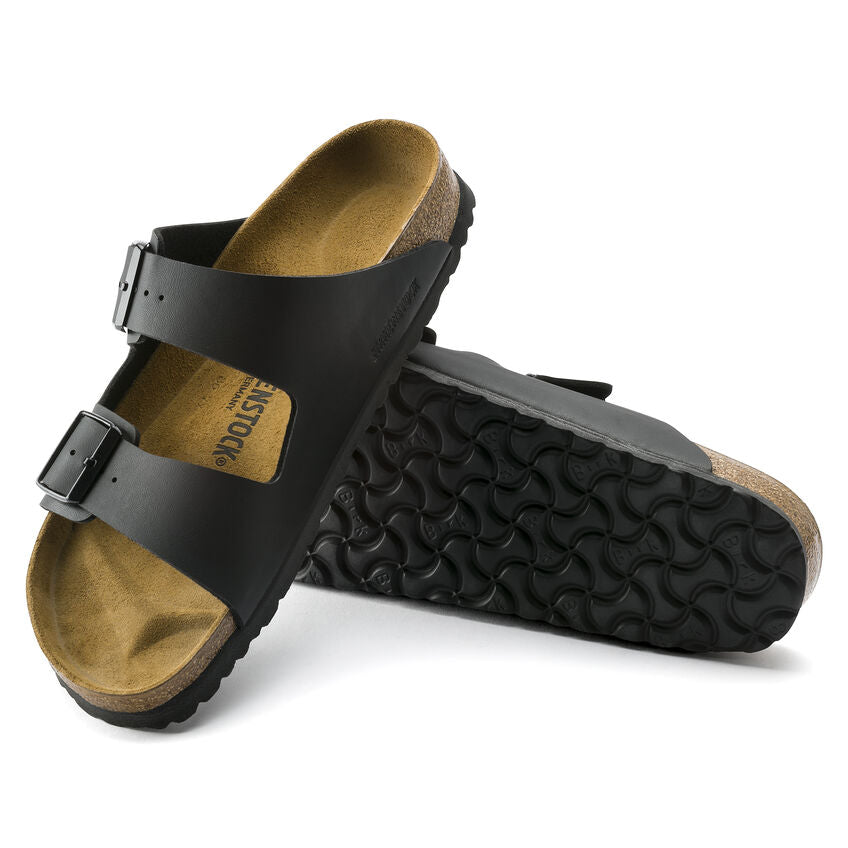 Birkenstock Unisex Arizona Birko-Flor - Black