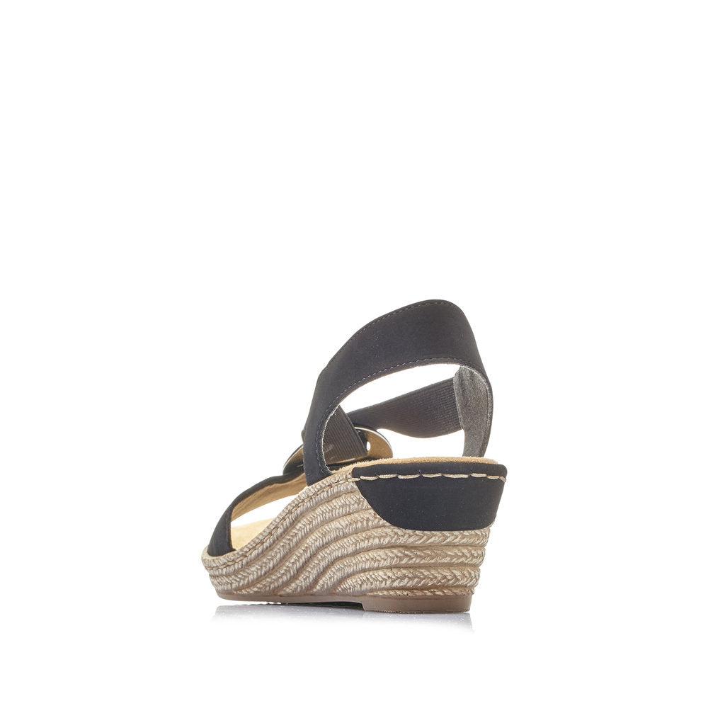 Rieker Women's 624H6 Fanni - Black