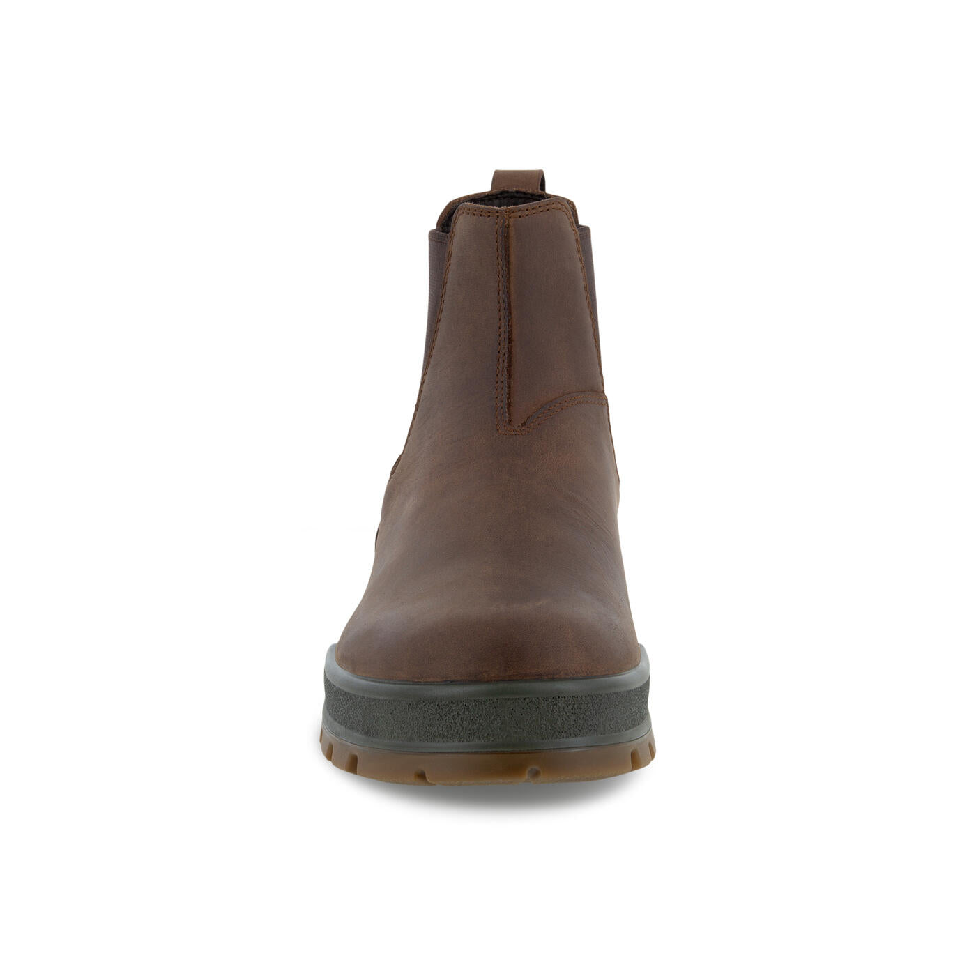 ECCO Men's Track 25 Rugged Chelsea Boots - Cocoa Brown