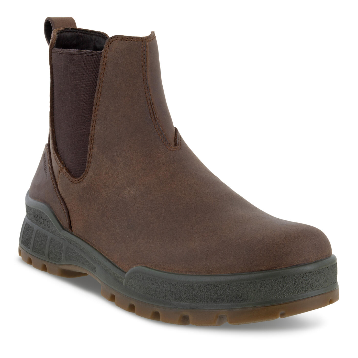 ECCO Men's Track 25 Rugged Chelsea Boots - Cocoa Brown