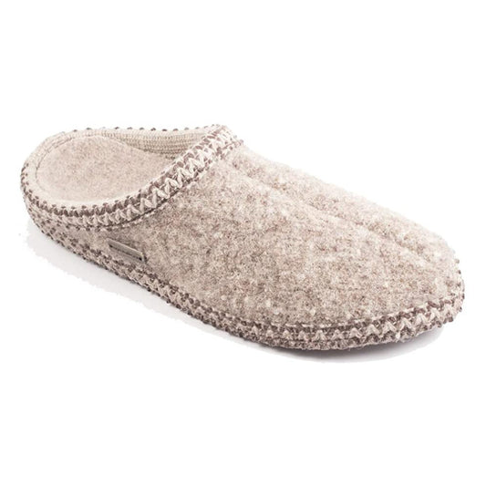Haflinger Unisex AS (AS26) Soft Sole Slipper - Natural