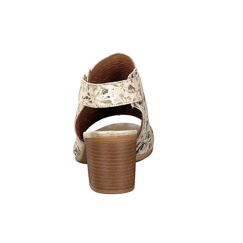 Rieker Women's Maryjane 70 - Beige/ Metallic