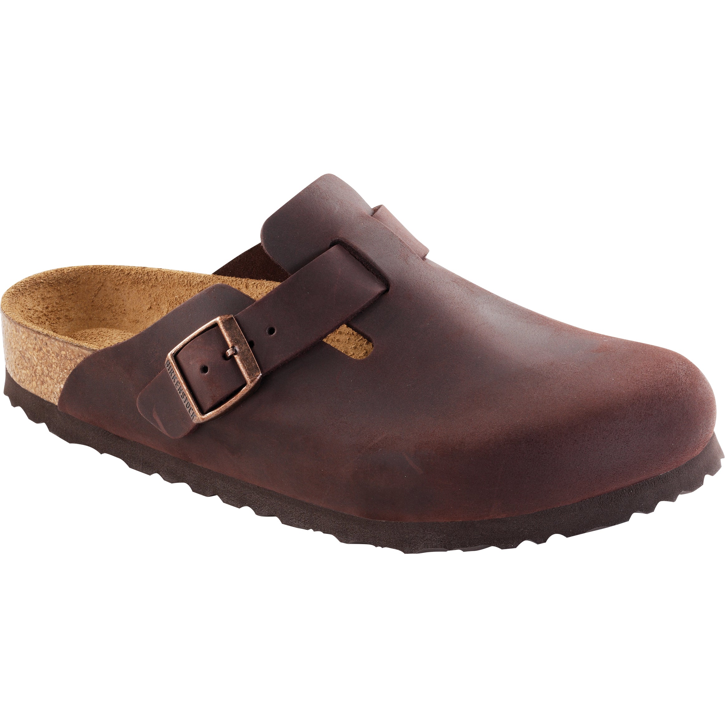 Birkenstock Unisex Boston Soft Footbed Oiled Leather Alamo Shoes