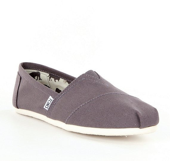 TOMS Women's Classic Slip-On Ash Grey – Alamo Shoes