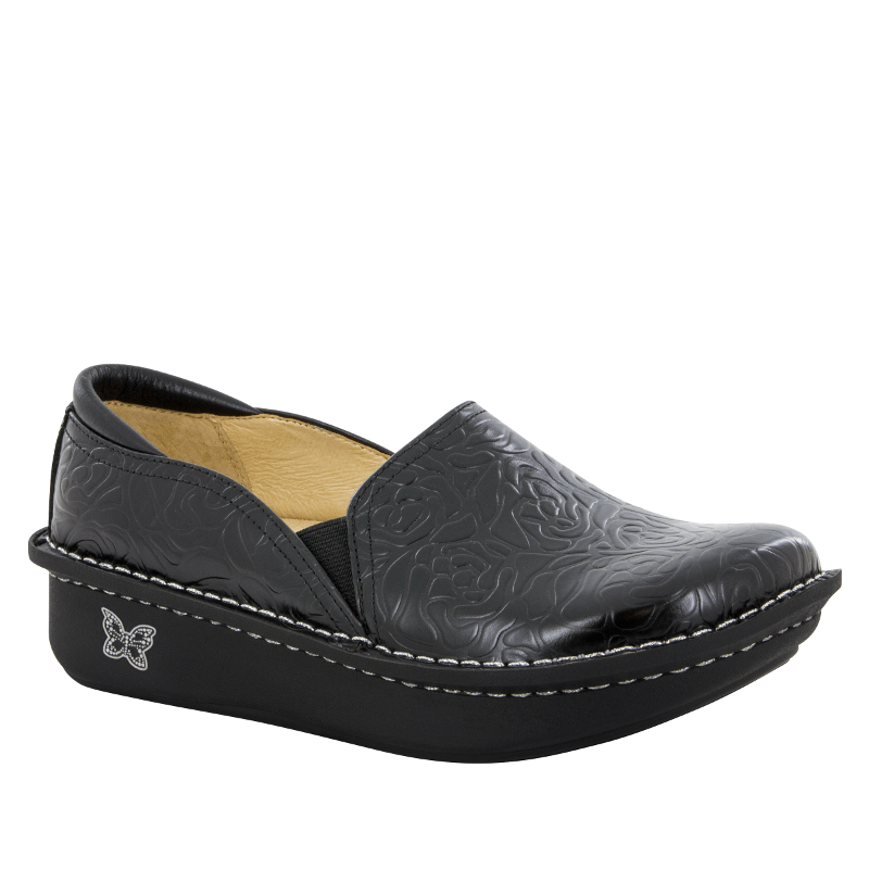 Alegria Women's Debra Stain Resistant Work Shoe - Black