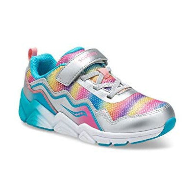 Saucony Children's Flash A/C 2.0 - Silver/Multi