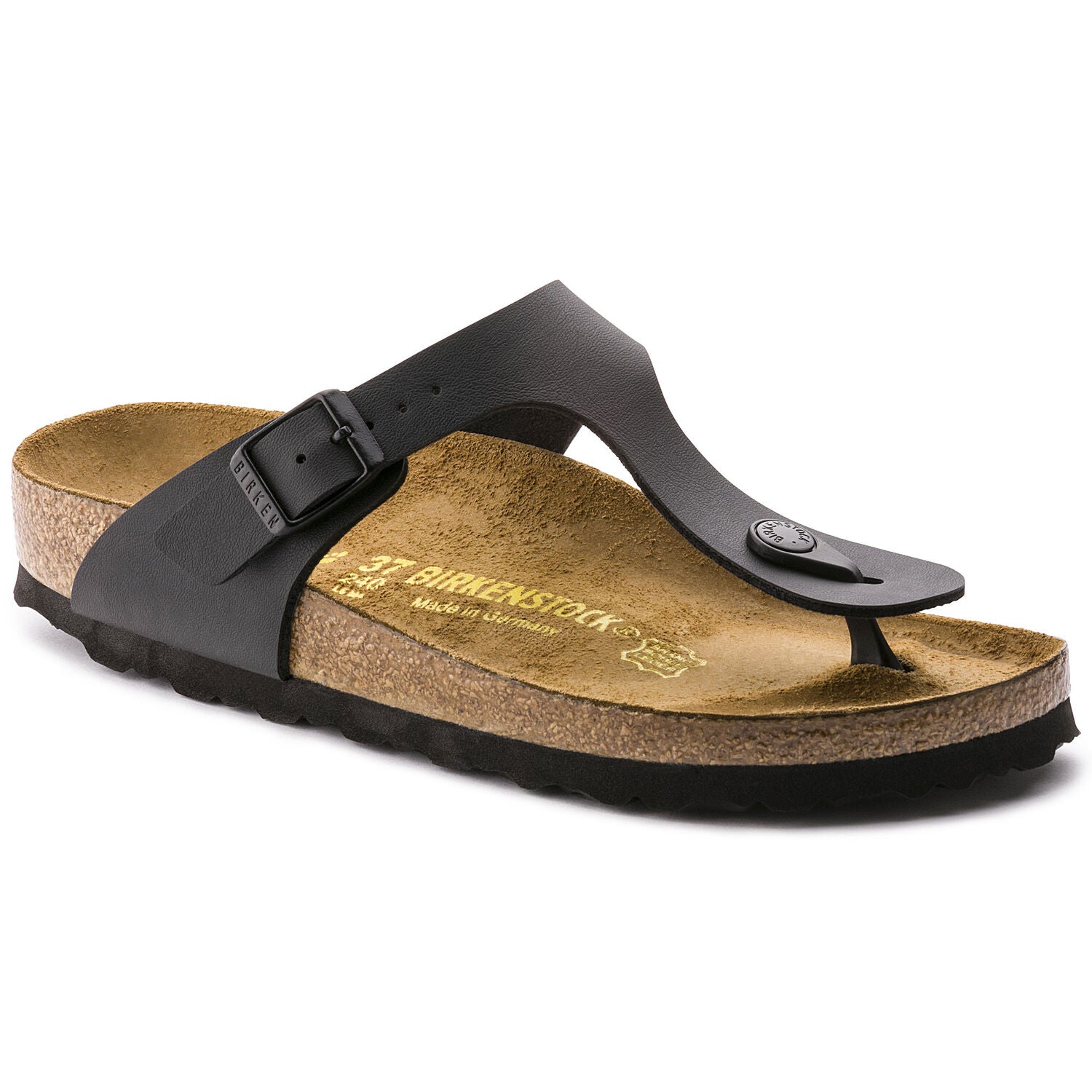 Birkenstock Women's Gizeh Birko-Flor Sandal Black – Alamo Shoes
