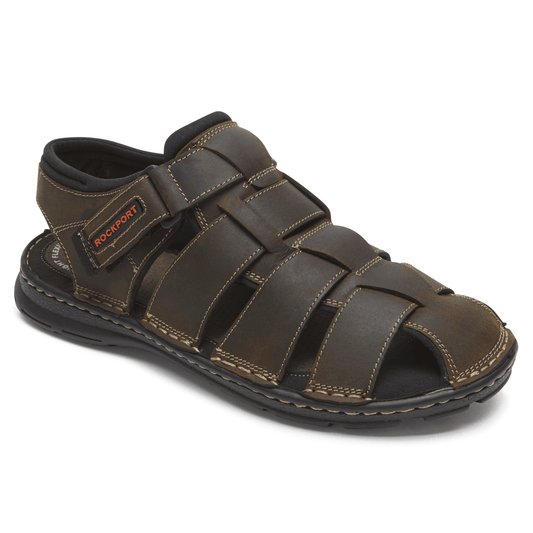 3/4 view of sandal Rockport Men's Darwyn Fishermen Sandal