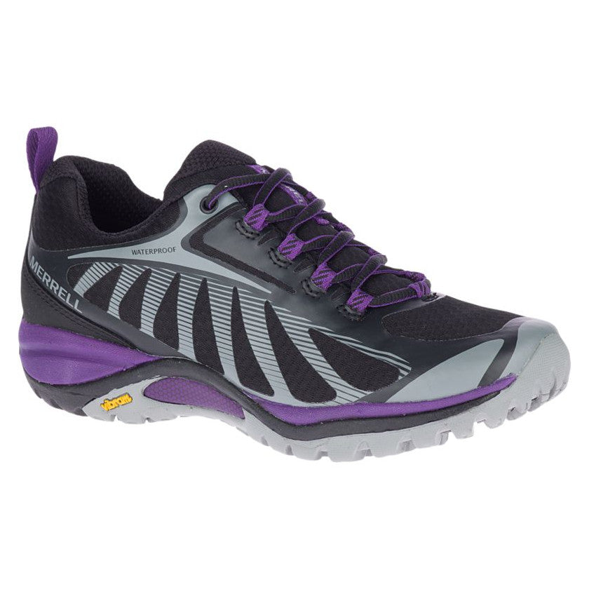 Merrell Women's Siren Edge 3 Waterproof - Black/Acai